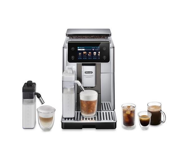 De’Longhi PrimaDonna Premium Kaffeevollautomat Silber