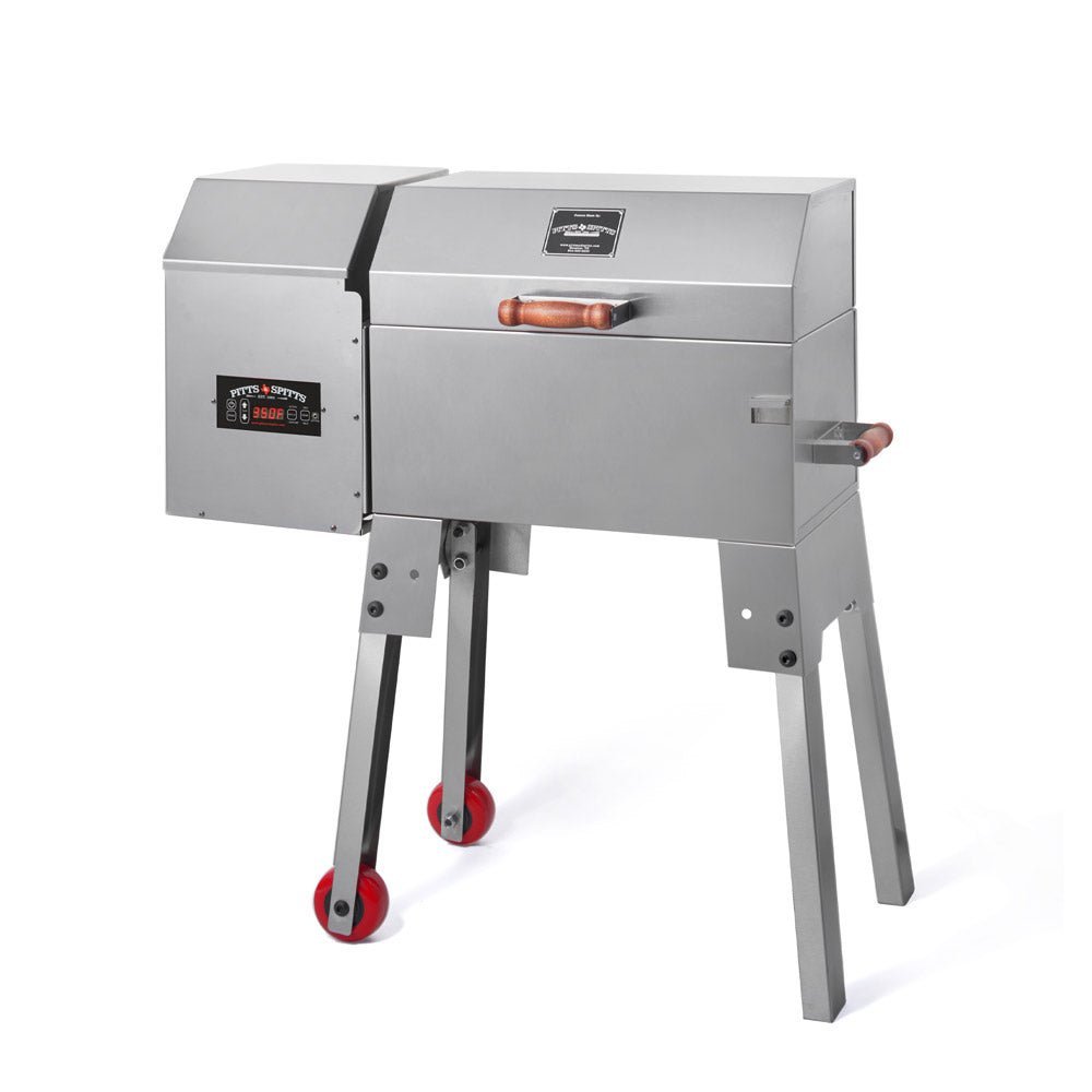 Pitts & Spitts Rendezvous tragbarer Pelletgrill – Holzpellet-Smoker für unterwegs