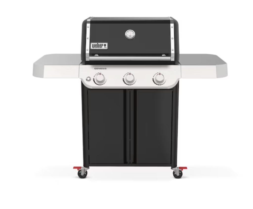 Weber Genesis E-315 Gasgrill, 3 Brenner Propan – Schwarz
