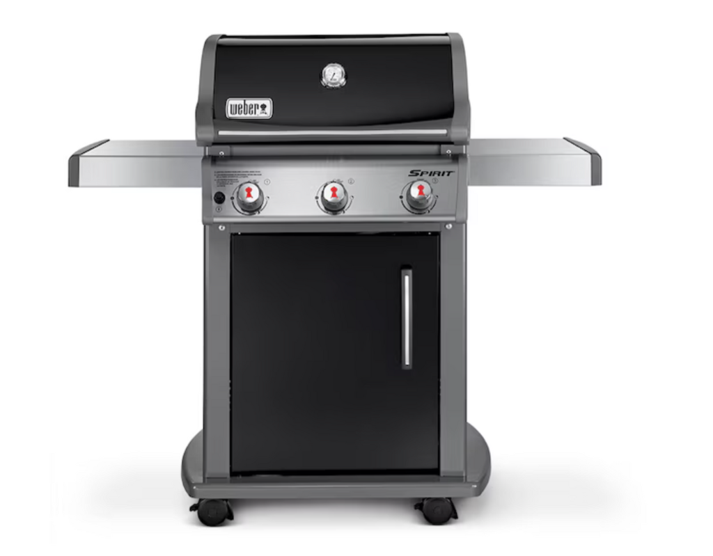 Weber Spirit E-310 Gasgrill, 3 Brenner Propan – Schwarz