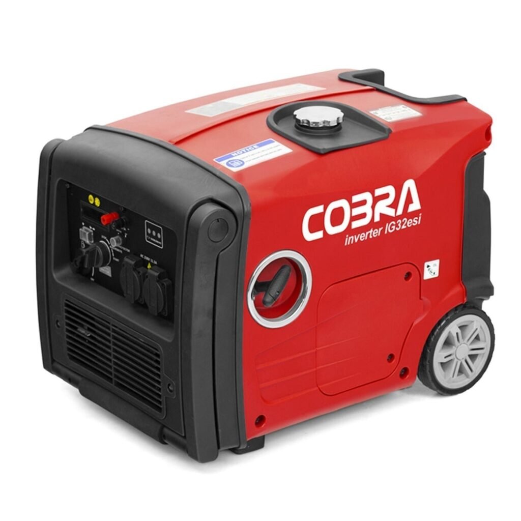 IG32ESI Benzin-Stromerzeuger 3,2 kW – 4-Takt, fahrbar mit Rädern