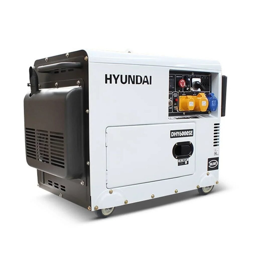 DHY6000SE 5,2 kW / 6,5 kVA schallgedämmter Diesel-Notstromerzeuger